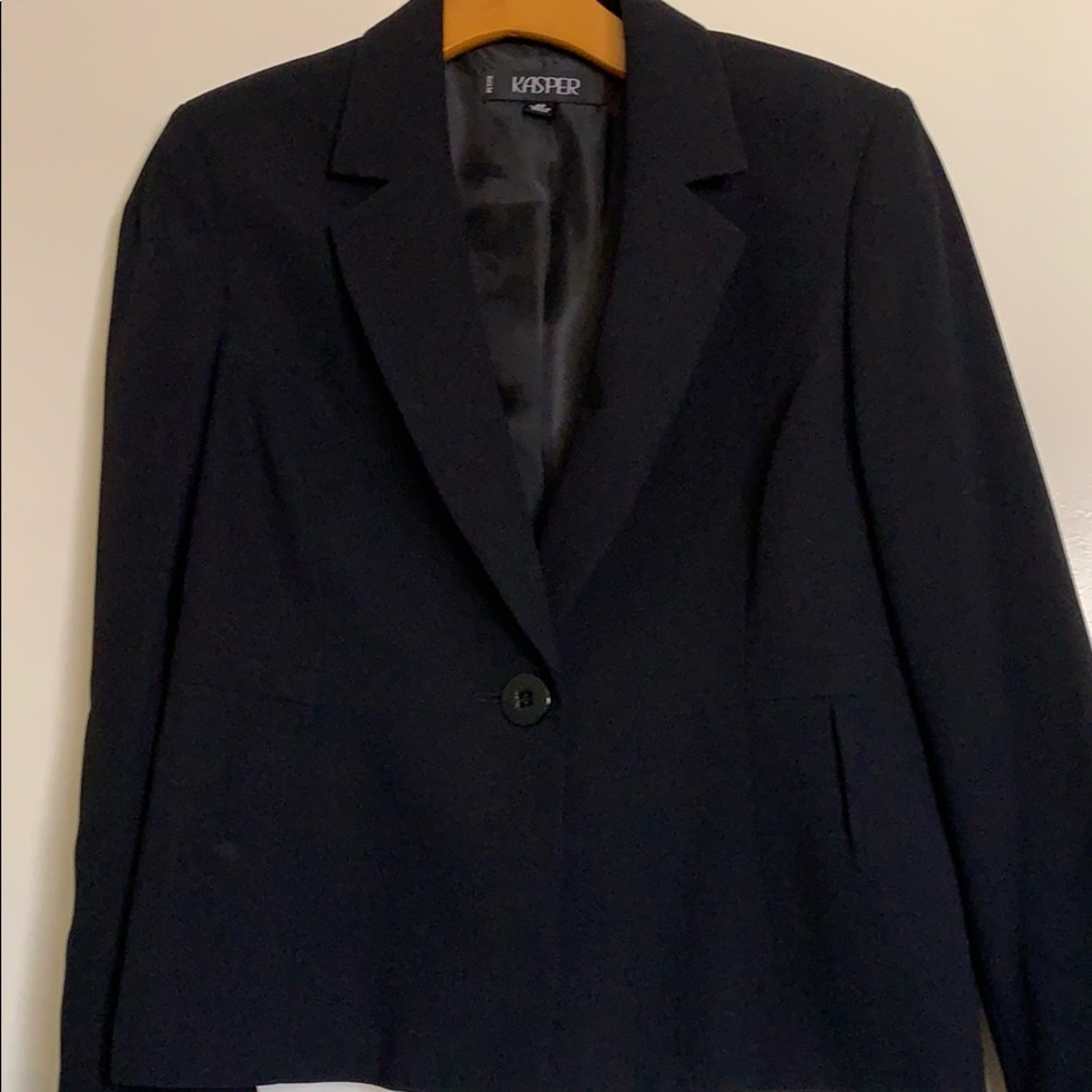 Kasper One Button Blazer